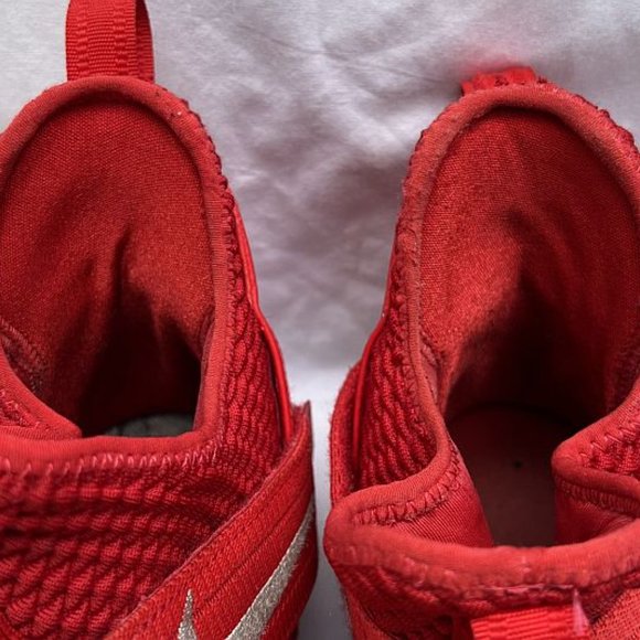 Nike LeBron Soldier 12 TB University Red men's basketball shoes AT3872-603 Sz 14 - Picture 8 of 11